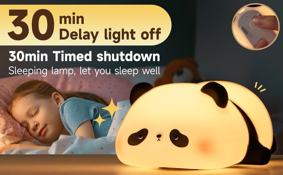 Cute Panda Night Light