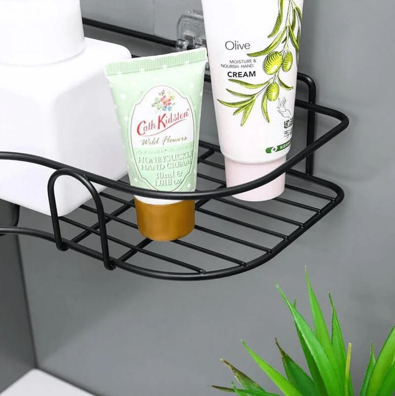 Self Adhesive Metal Corner Storage Rack (Premium Quality)