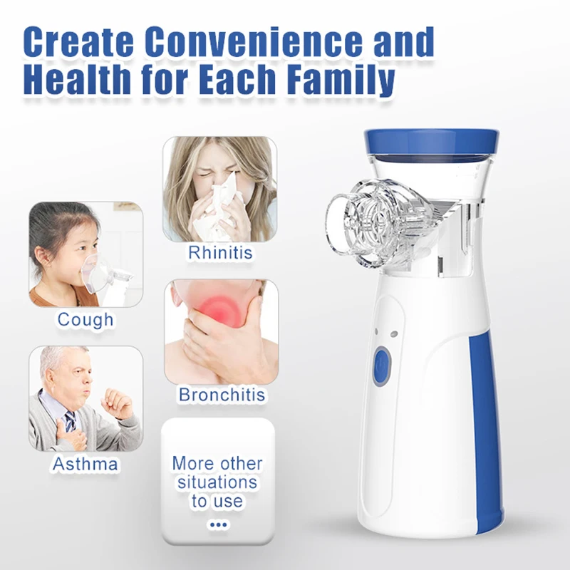 Portable Nebulizer For Asthma Inhaler Nebulizer Machine For Kids And Adults Medical asthma nebulizer