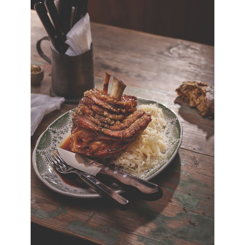 Tramontina Since 1911 Made In Brazil Tramontina 4-Piece Jumbo Barbecue Flatware Set With Stainless-Steel Blades And Brown Polywood Handles