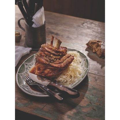 Tramontina Since 1911 Made In Brazil Tramontina 4-Piece Jumbo Barbecue Flatware Set With Stainless-Steel Blades And Brown Polywood Handles