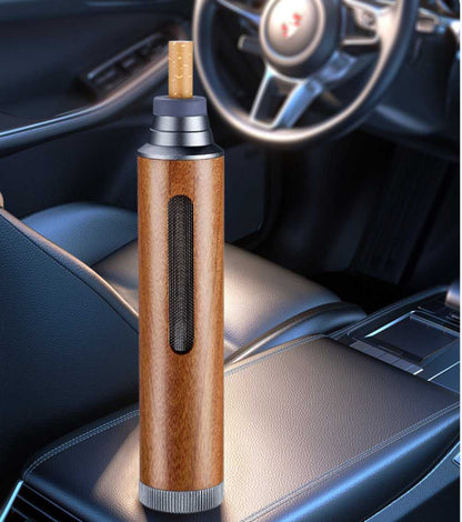 Portable Ashtray, Ash Catching Cigarette Holder, Windproof Fireproof Ash Tray Handheld Cigarettes Ash Catcher for Travel, Home, Office, Car