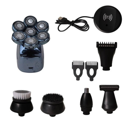 XIANGYUE 5 In 1 4D Rechargeable Shaver For Wet And Dry Electric Shaver