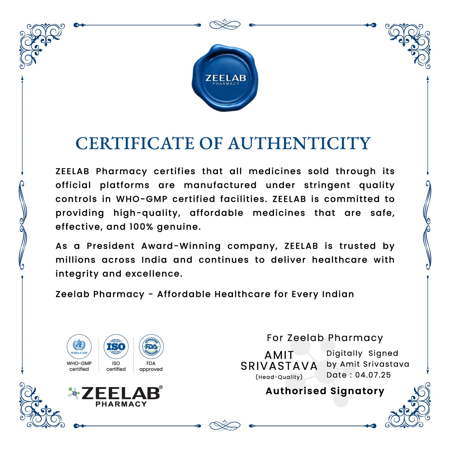 Da' ZEAGRA Power Massage Oil