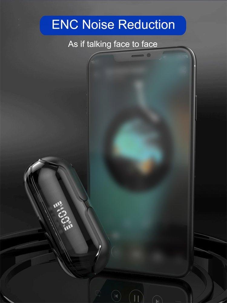 سماعات أذن لاسلكية كريستال - شفاف إير 33