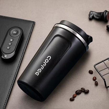 Temperature Display Indicator Sipper Vacuum Insulated Stainless Steel Flask