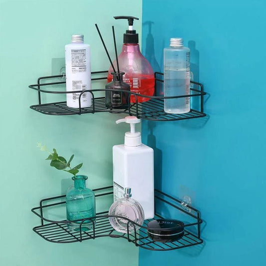 Self Adhesive Metal Corner Storage Rack (Premium Quality)